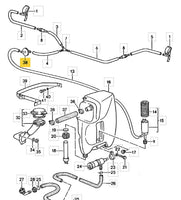 
              Porsche 928 washer nozzle cap single outlet PET diagram
            