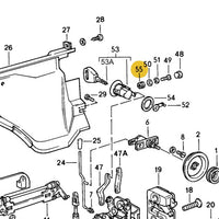 928 537 573 02 - Door Lock Spacer Threaded Sleeve