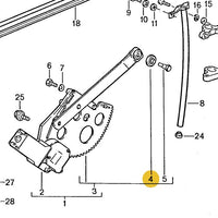 928 537 918 00 - Window Lift Roller