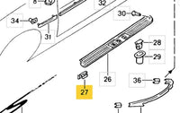 
              928 551 123 02 -  Scuff Plate Clip Clamp - 12 needed 928sRus, Inc.
            