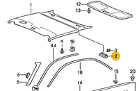
              928 555 355 02 - Roof Blanking Plate - 78 to 89
            
