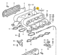 
              928 606 217 00 - Thermal Switch - Rear of Inlet Manifold - 85 to 95 - Porsche
            