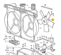 
              928 624 145 00A - Radiator Fan & Motor - 87 to 95
            