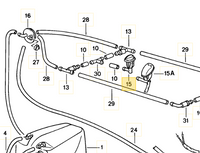 
              928 628 079 00 - Washer Nozzle - 78 to 83
            