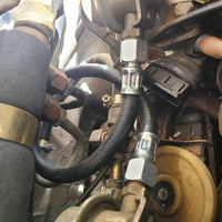 928 110 271 02C - Fuel Hose - Damper to Regulator "U" Hose - 85 to 95 32v - Cohline Rubber