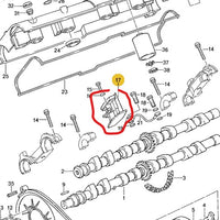 928 105 347 01 - Bottom Tensioner Pad - 87 to 95 - Porsche