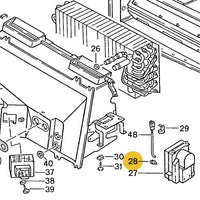 993 531 563 00 - Door Lock Linkage Clip & AC Blend Motor Arm Clip - 78 to 95