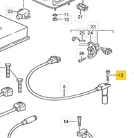 
              999 218 005 01 - Pan Head Bolt M6 x 16 - Crank Position Sensor
            