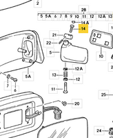 
              999 218 073 02 - Door Mirror Base Screw - M5 x 45
            