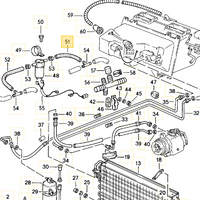 999 239 008 40 - Cloth Braided Hose - OEM