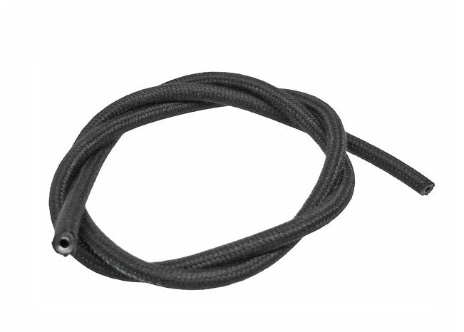 999 239 003 40 - Vacuum/Breather Hose - 3 x 7 Black Cloth Covered - per Meter - OEM Cohline
