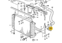 
              999 513 010 40 - Tie Wrap - Radiator Hose to Fan Shroud - 78 to 95
            