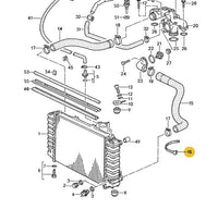 
              999 513 010 40 - Tie Wrap - Radiator Hose to Fan Shroud - 78 to 95
            