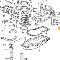 999 703 261 00 - Bonded Rubber Buffer