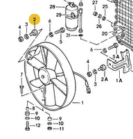 
              999 703 305 00 - Rubber Buffer - AC Condenser Fan - 78 to 79
            