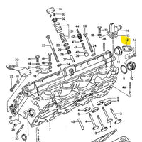 928 105 205 00 - Billet Cam Cap Arm - (machined finish)