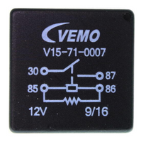
              928 615 111 00 - A/C Aux. Fan Relay - OE Vemo/Wehrle - 78 to 82
            