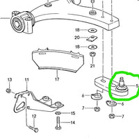 431 407 377 B - LBJ Boot Kit - Lower Ball Joint Kit - 78 to 86 (not 86.5 USA or 86 ROW).