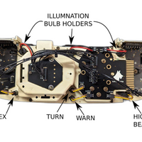 928 641 973 02L - Printed Circuit foil 85 to 88 - Aftermarket Lutz (Pre-Order)