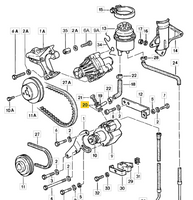 
              N 013 832 2 - Power Steering - Seal Ring 18 x 22 - 78 to 84
            