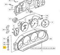 
              N 019 908 1 - 60 - Long Socket Head Bolt for Instrument Cluster M6 x 60
            