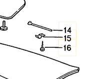 
              928 564 379 02 - Sunroof Cover Latch Clamp
            