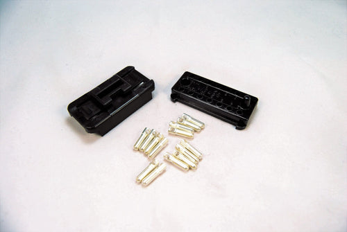 A male 14 pin engine connector for Porsche 928s.