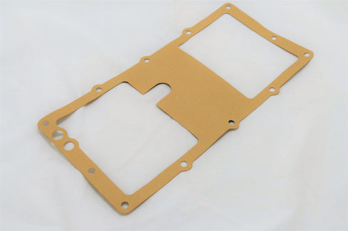A 5 speed transmission top cover gasket for Porsche 928s.