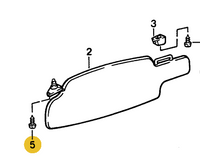 
              900 145 016 07 - Tapping Screw - 4.2 x 19 - Front & Rear Sun Visor - 78 to 95
            