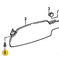 900 145 016 07 - Tapping Screw - 4.2 x 19 - Front & Rear Sun Visor - 78 to 95 928sRus, Inc.