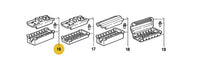911 612 115 02 - 14 Pin Engine Connector - Female - Bottom (PLEASE READ NOTE)
