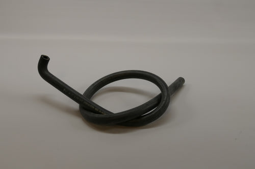 A black rubber water hose for Porsche 928s.