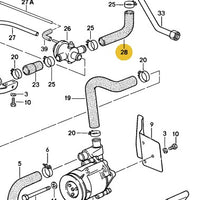 928 113 159 02 - Hose Change Over Valve to Air Box - 78 to 86