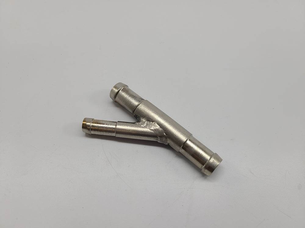 928 201 219 02SS - Y Connector at Charcoal Canister 80+ - Stainless Steel