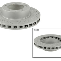 928 351 043 61 - X Drilled Rotor - Front Left - Sebro/Zimmerman Coated