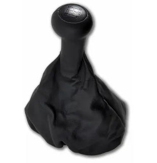 Porsche 928 black leather shifter cover 1985-1990 product photo