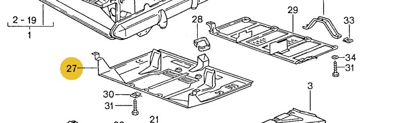 928 504 021 02A - Aluminum Front Belly Pan/Undertray - 87 to 95 928 504 021 02A - Aluminum Front Belly Pan/Undertray - 87 to 95