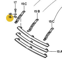 928 559 141 02 - Underlay Pad for Grill Supports - 78 to 86