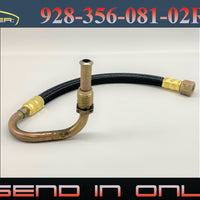 A fuel hose for a Porsche 928 car. 