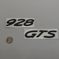 A 928 GTS logo decal for Porsche 928s. 