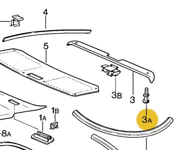 999 591 564 40 - Plastic Rivet for Rear Hatch - 78 to 95| 928sRus