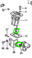 
              999 591 570 40 - Hatch Release Ball Clip - 78 to 95
            