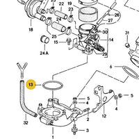 
              999 701 436 40 - O Ring Seal - Air Guide to Throttle Body
            