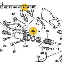 999 701 650 40 - Tensioner O ring - 83 to 95