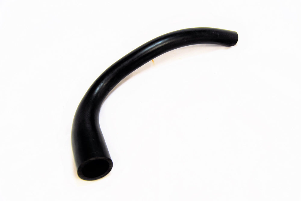 An aftermarket breather hose from oil fill cap for Porsche 928s.