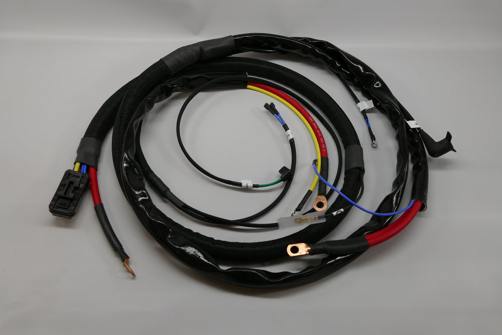 A front of engine FOE wiring harness for Porsche 928s.