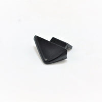 A left  side plastic triangle wedge window guide for Porsche 928s.