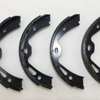 Some rear emergency parking brake shoes for Porsche 928s.