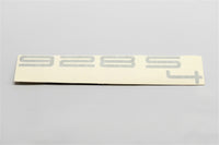 
              A S4 dark grey decal for Porsche 928s.
            